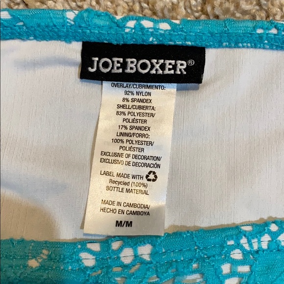 Teal lace overlay bikini - Picture 7 of 7